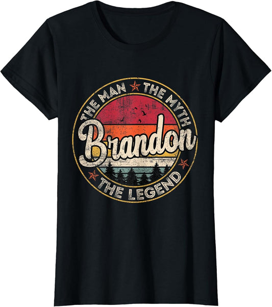 Brandon The Man The Myth The Legend Personalized Name
