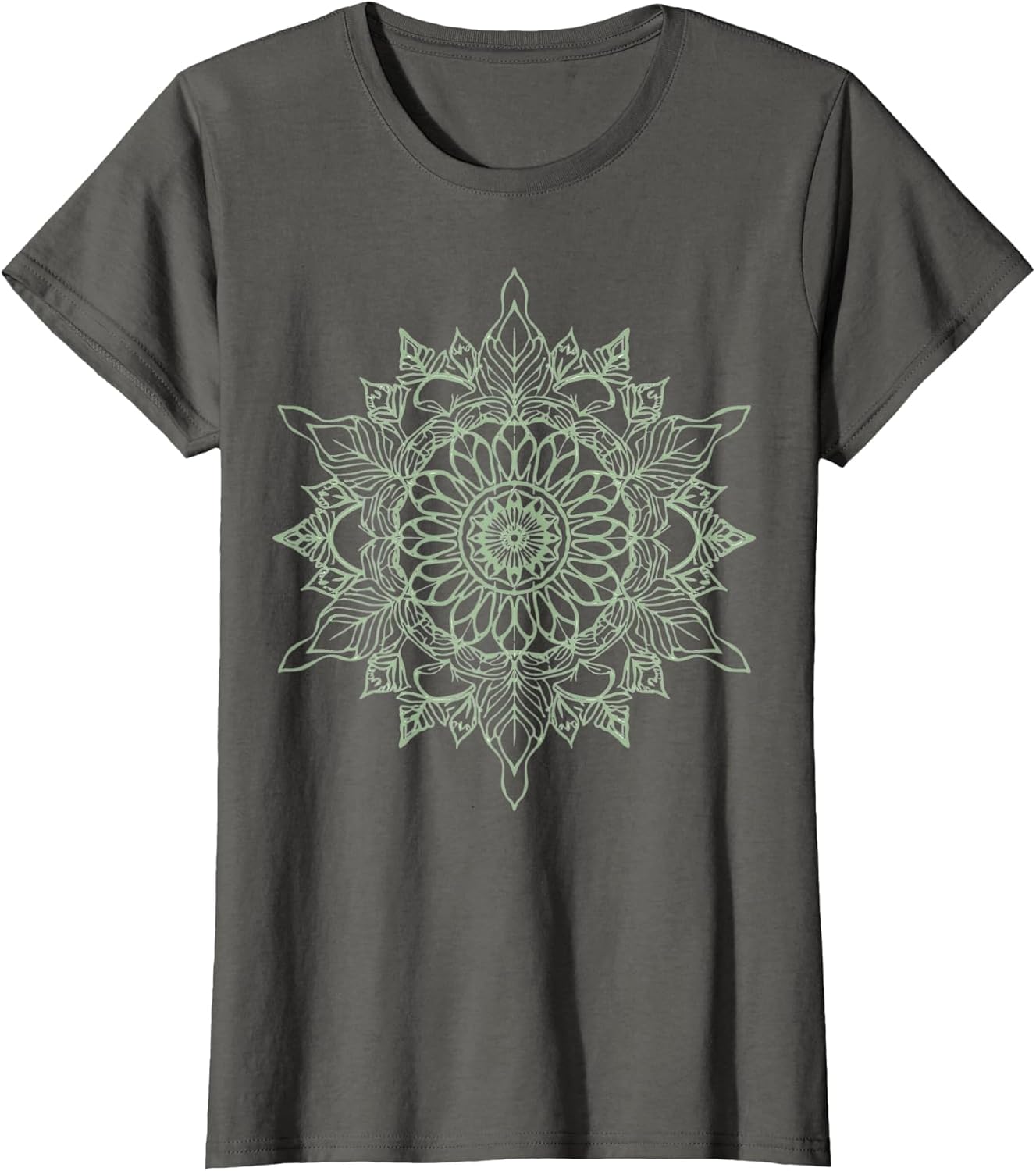 Zen Grow Line Art Mandala Peaceful Botanical