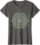Zen Grow Line Art Mandala Peaceful Botanical