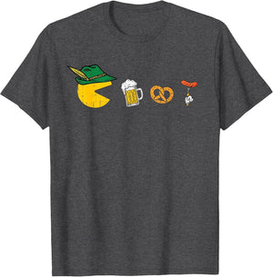 Funny Gamer Oktoberfest Lederhosen Drinking Beer Festival