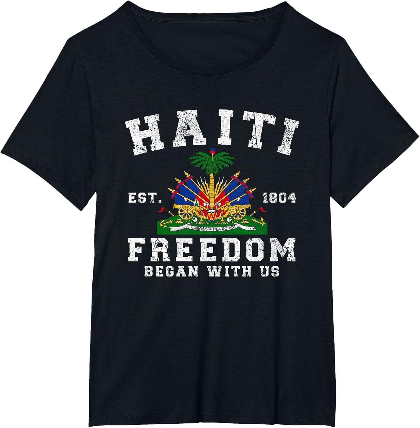 Freedom Began with Us Haitian Flag Day Haiti Flag Women Men