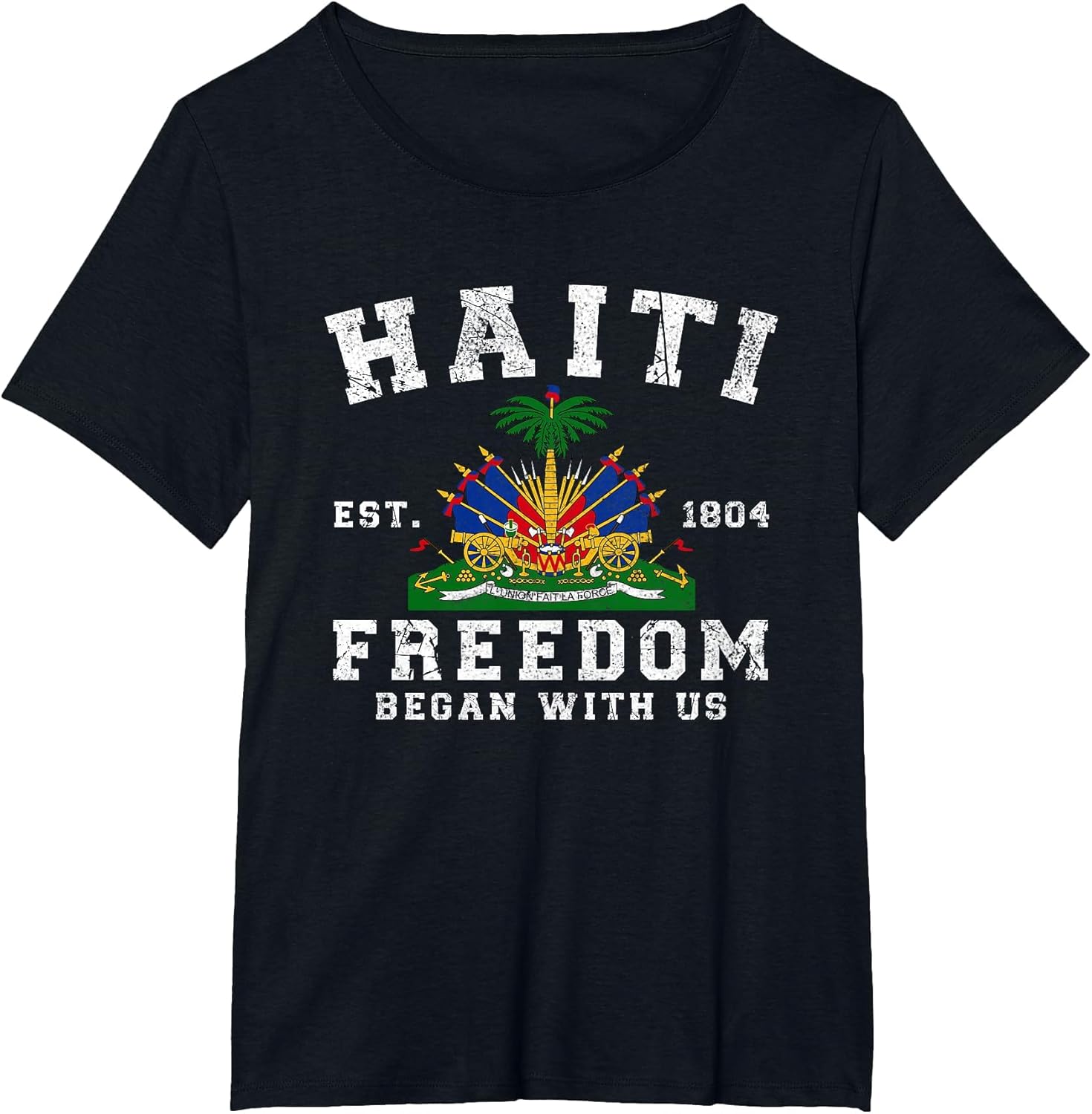 Freedom Began with Us Haitian Flag Day Haiti Flag Women Men
