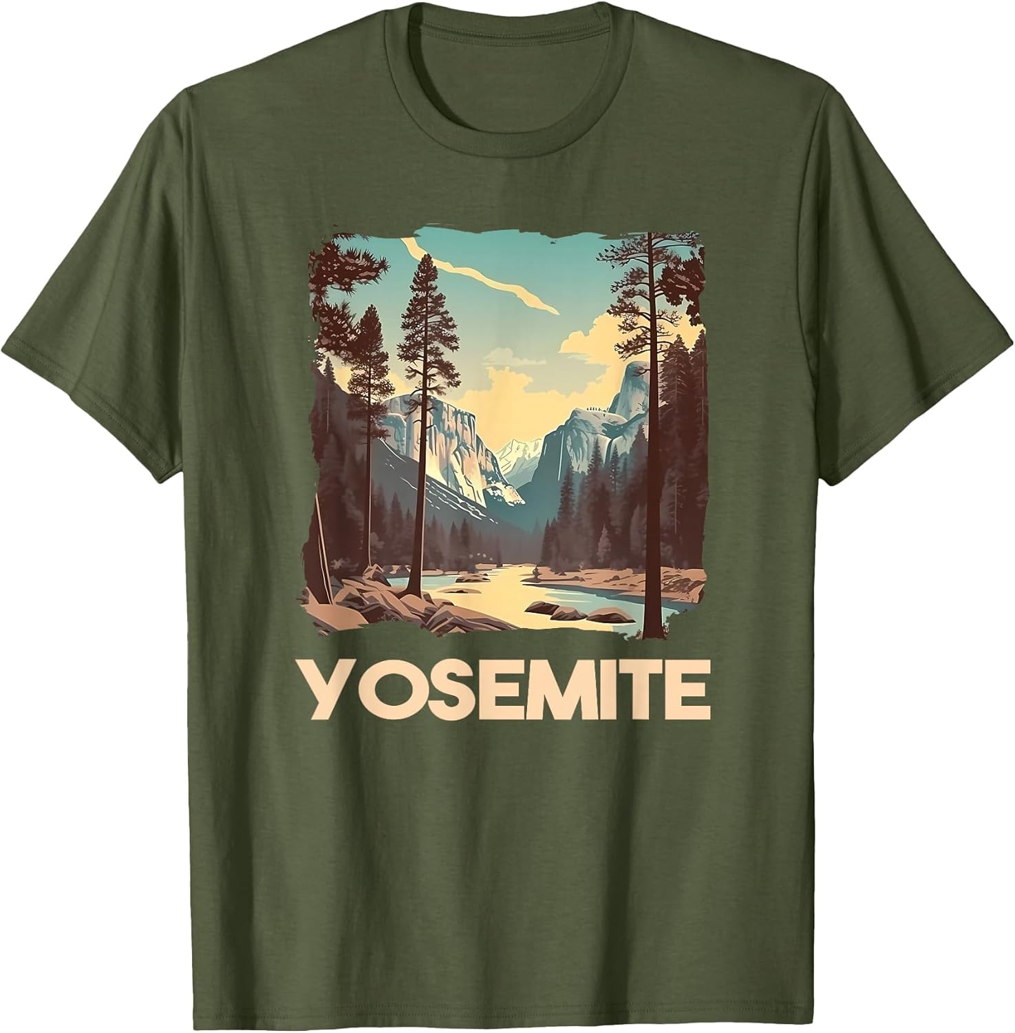 Vintage Yosemite National Park Nature Lover Adventure