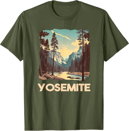 Vintage Yosemite National Park Nature Lover Adventure