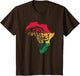 Rasta Animal Lion Face Jamaican Theme with African Map