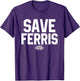 Ferris Bueller White Save Ferris