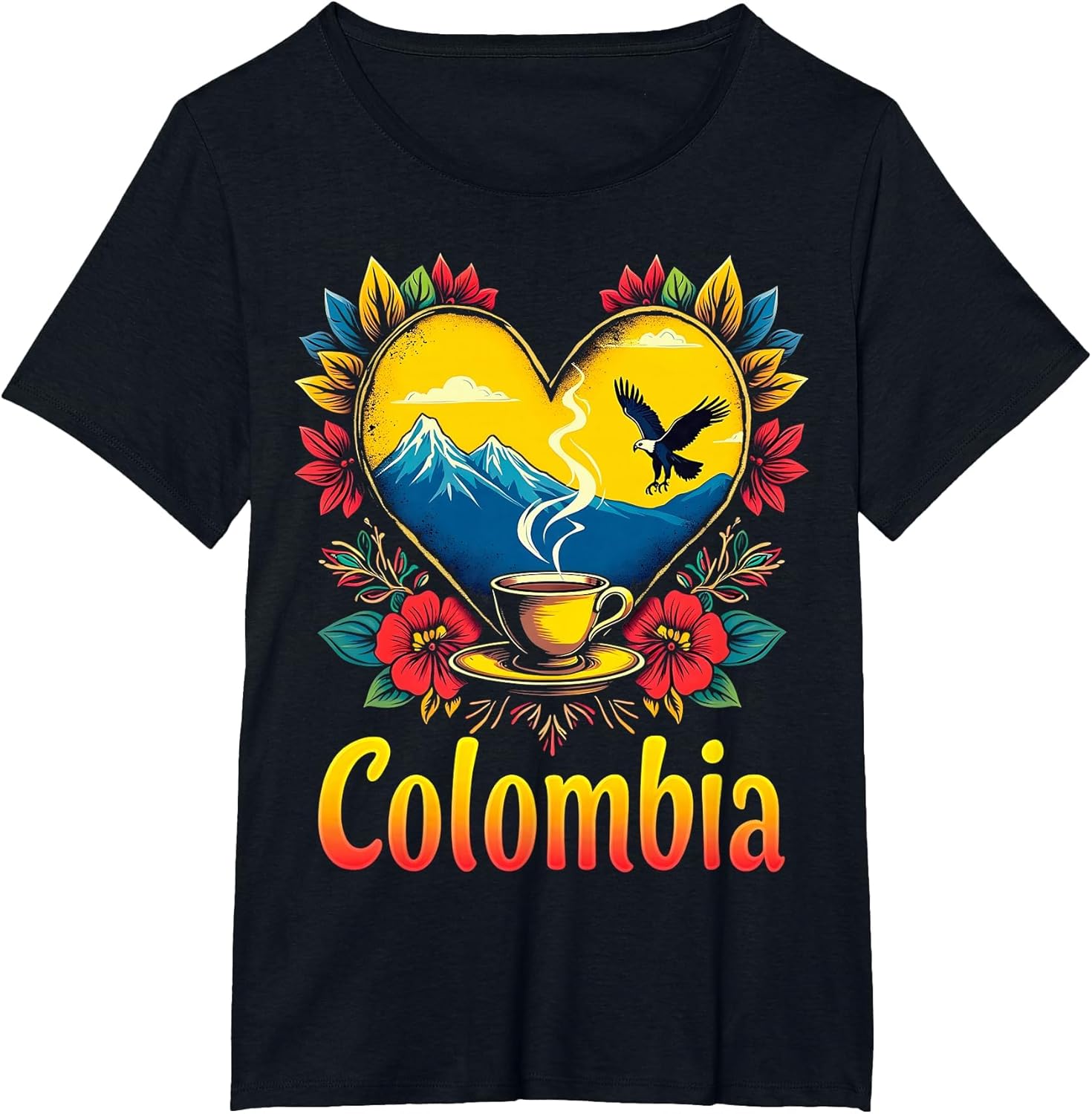 Colombia Love Heart