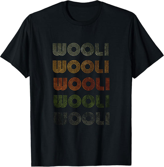 Love Heart Wooli Grunge Vintage Style Black Wooli