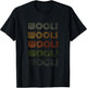 Love Heart Wooli Grunge Vintage Style Black Wooli