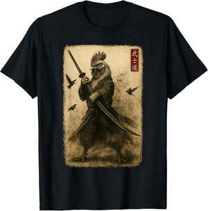 Samurai Chicken Japanese Art Chicken Warrior Bushido Katana
