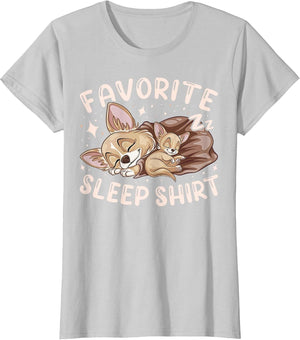 Favorite Sleep Shirt, Chihuahua Dog with Puppy