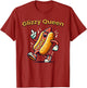 Funny Hotdog Cartoon Glizzy Queen Meme Pun Internet Humor