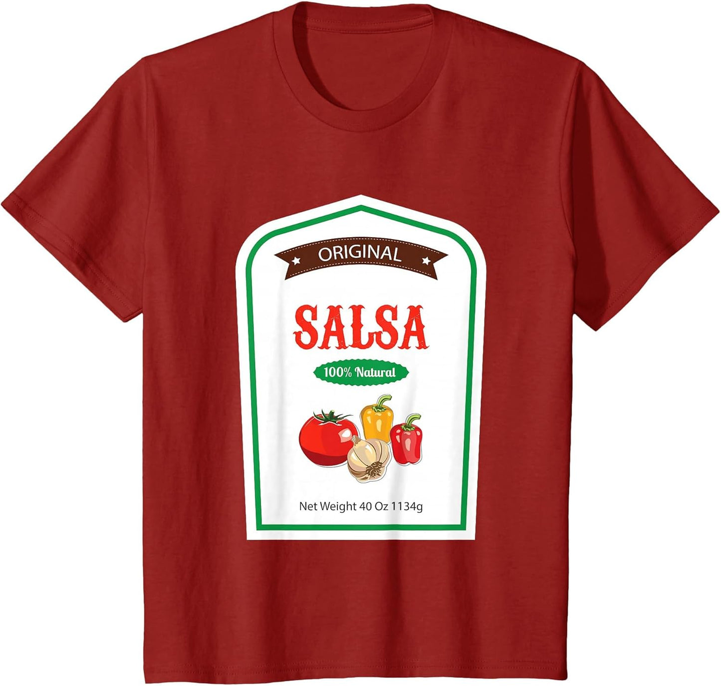 Salsa Family Sauce Costume Halloween Uniform T Shirt