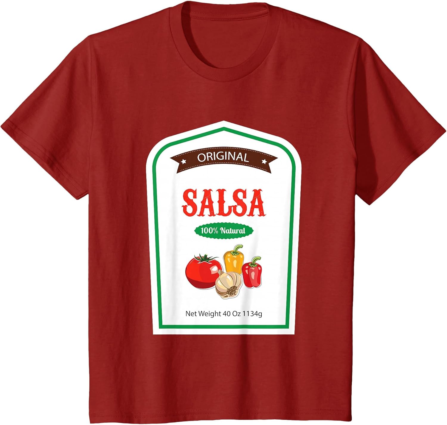 Salsa Family Sauce Costume Halloween Uniform T Shirt