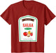 Salsa Family Sauce Costume Halloween Uniform T Shirt