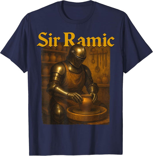 Sir Ramic Funny Meme Medieval Knight Ceramic Pun