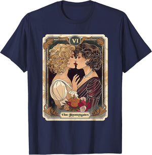 Vintage Lesbian Pride Tarot Card and They were Roommates