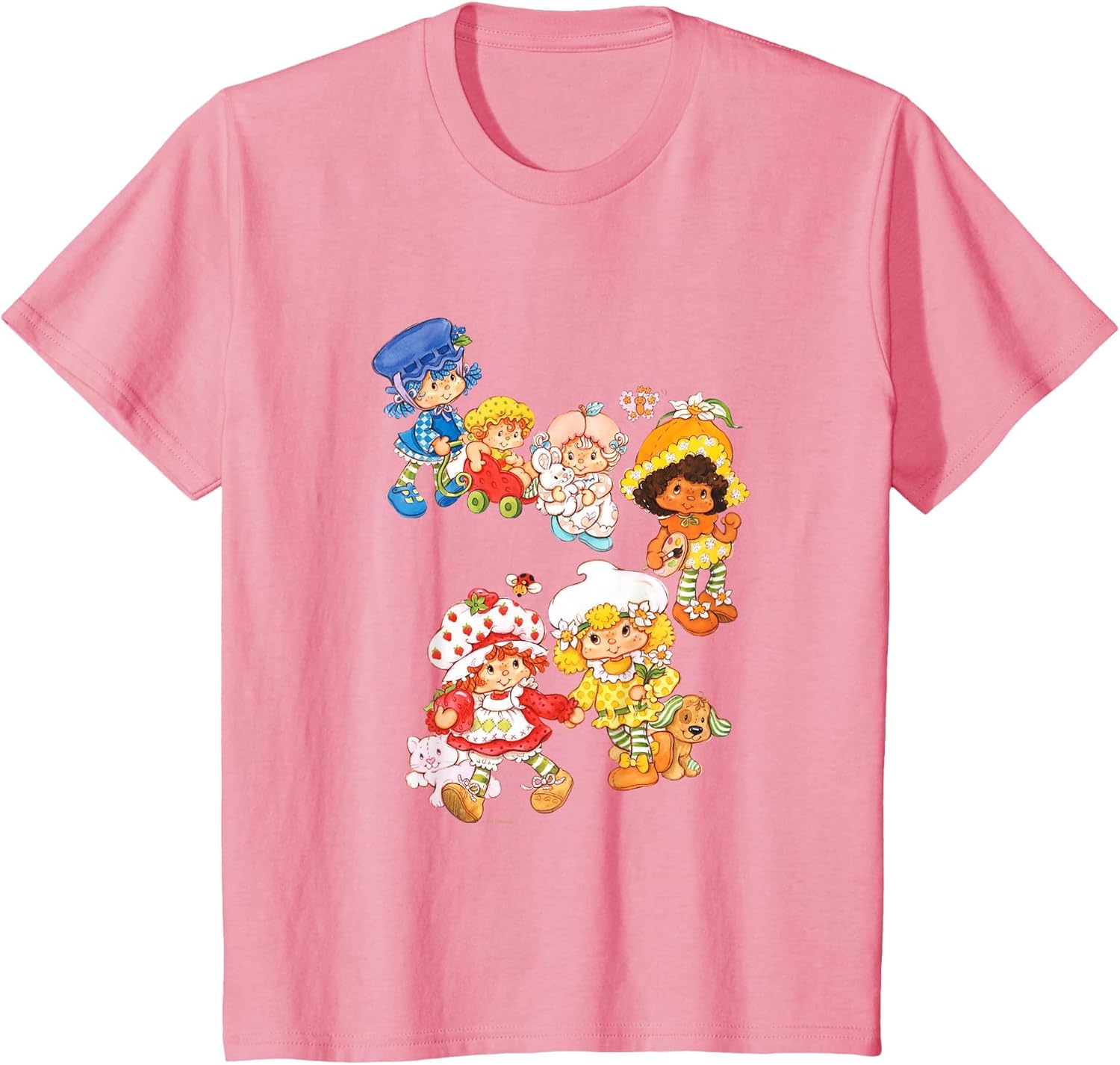 Strawberry Shortcake Vintage Friends Group Front