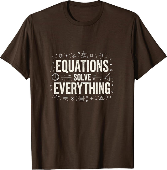 Equations Solve Everything Math Teacher Design