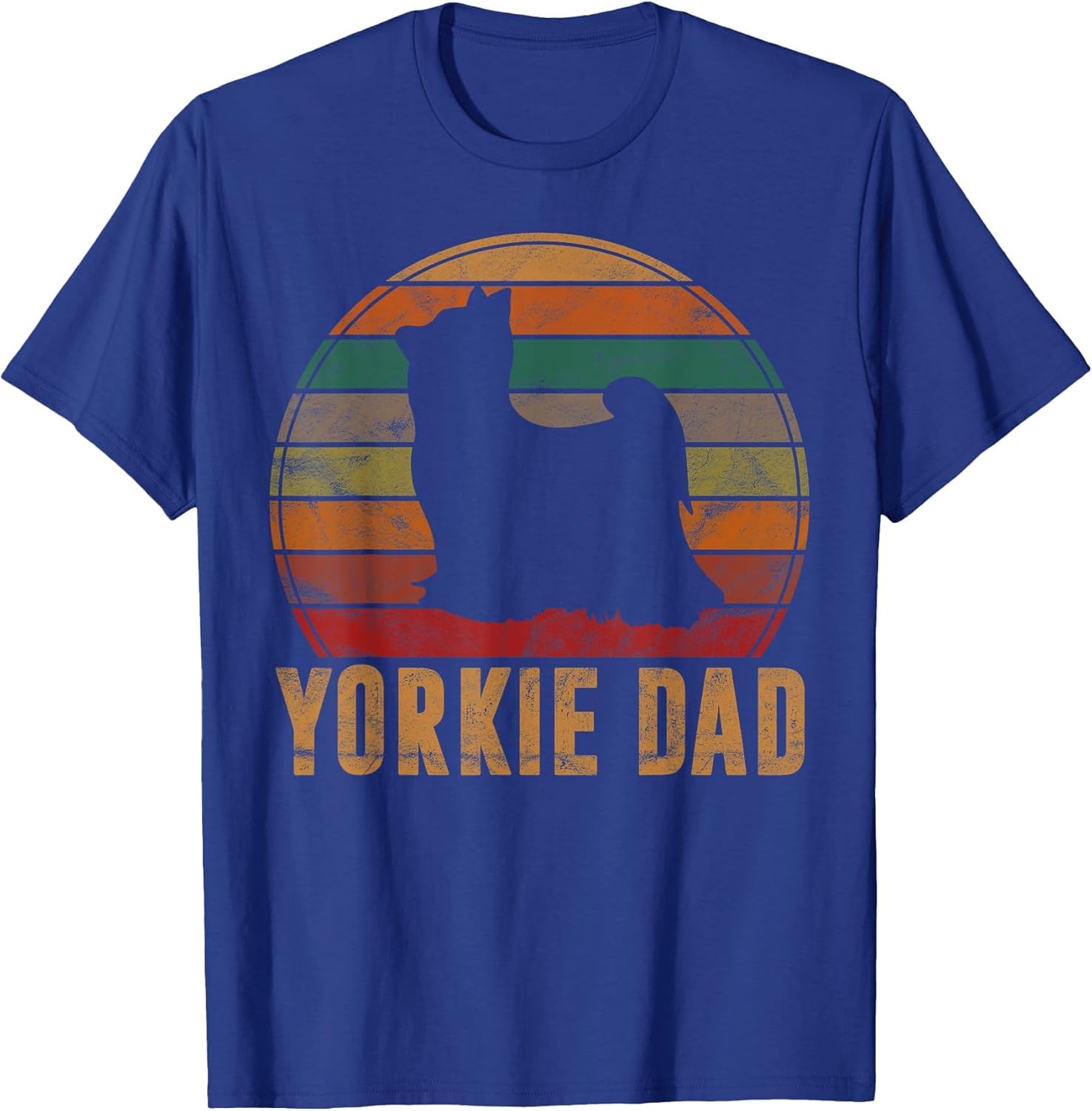 Retro Yorkshire Terrier Dad Dog Owner Pet Yorkie Father