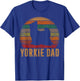 Retro Yorkshire Terrier Dad Dog Owner Pet Yorkie Father