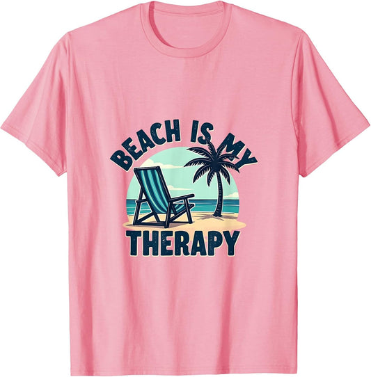 Beach Is My Therapy Coastal Relaxation Design