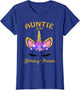 Aunt of The Birthday Princess Unicorn Birthday Girl Auntie