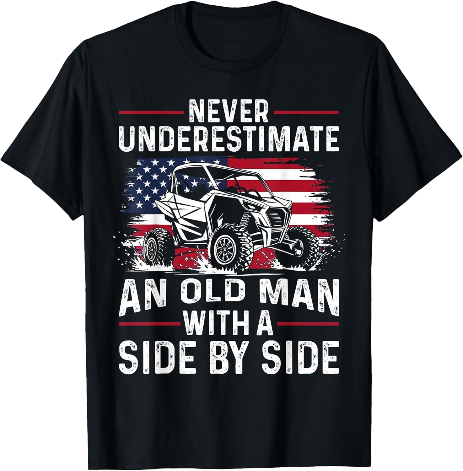 Never Underestimate an Old Man with A Side by Side UTV