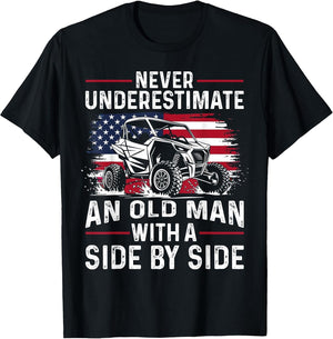 Never Underestimate an Old Man with A Side by Side UTV