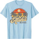Aloha Hawaii Hawaiian Island Palm Surfboard Beach Surf Retro
