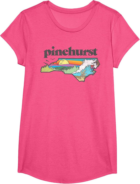 Pinehurst North Carolina Outdoors Retro Nature