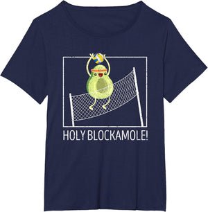 Holy Blockamole Volleyball Funny Sports Coach Player Blocker