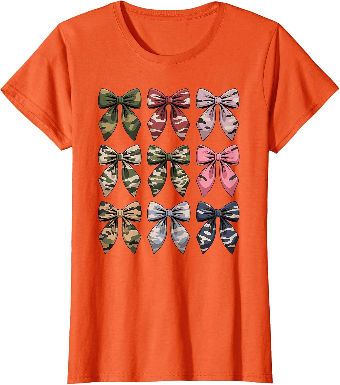 Camouflage Old Camo Bow Cute Country Hunting Women Girl