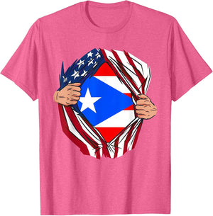 USA American Grown Puerto Rican Roots