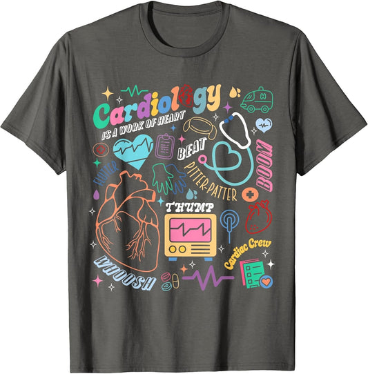 CVICU Cardiac Nurse Retro Anatomy Cardiology Human Heart RN