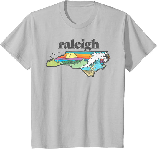 Raleigh North Carolina Outdoors Retro Nature