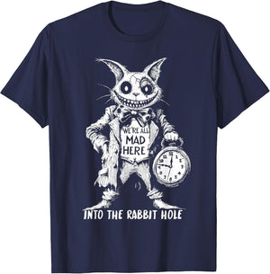 Creepy Cheshire Cat in Wonderland Gothic Fantasy Art Horror