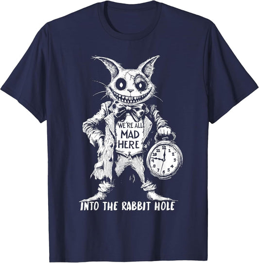 Creepy Cheshire Cat in Wonderland Gothic Fantasy Art Horror