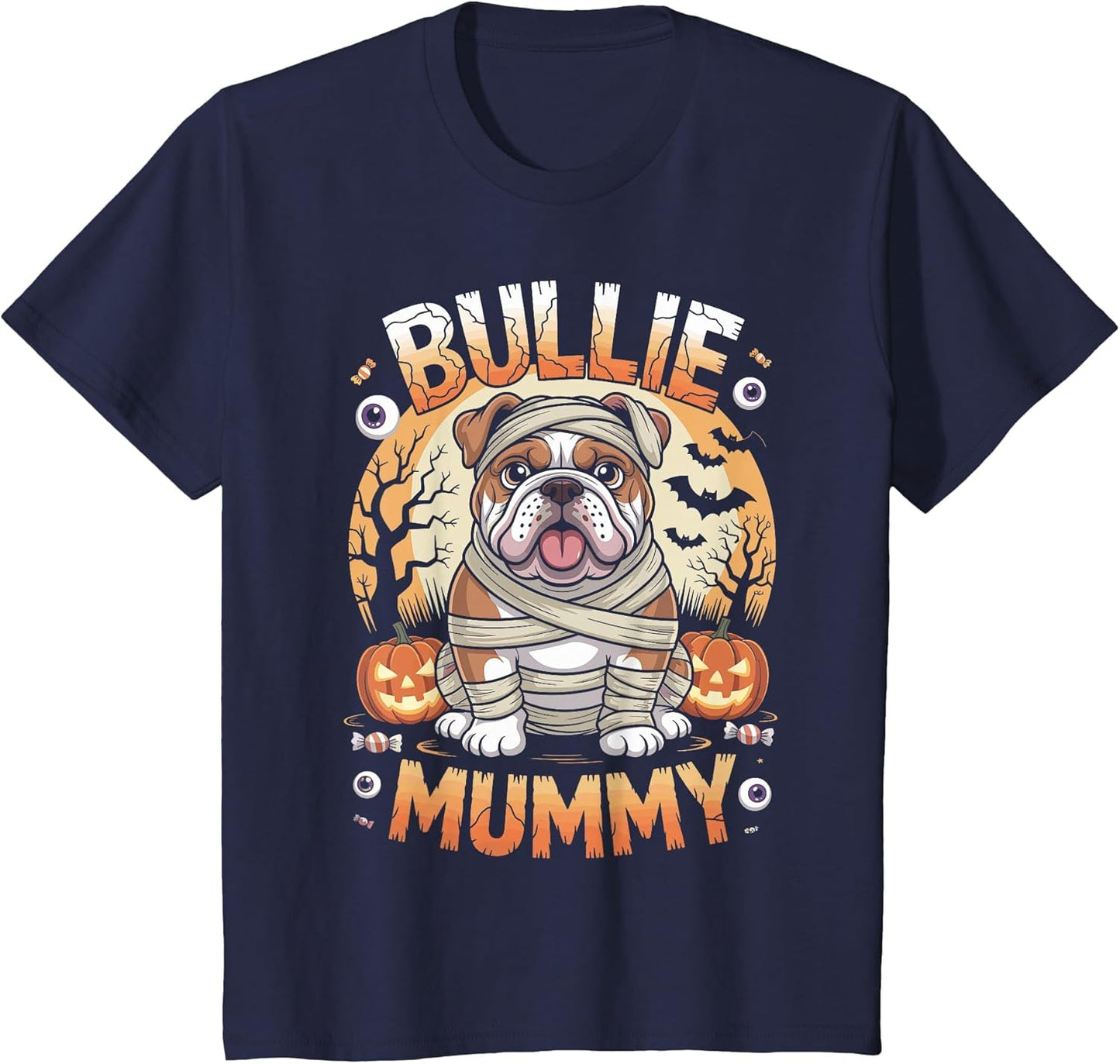 Bullie Mummy Halloween Costume Dog Owner English Bulldog