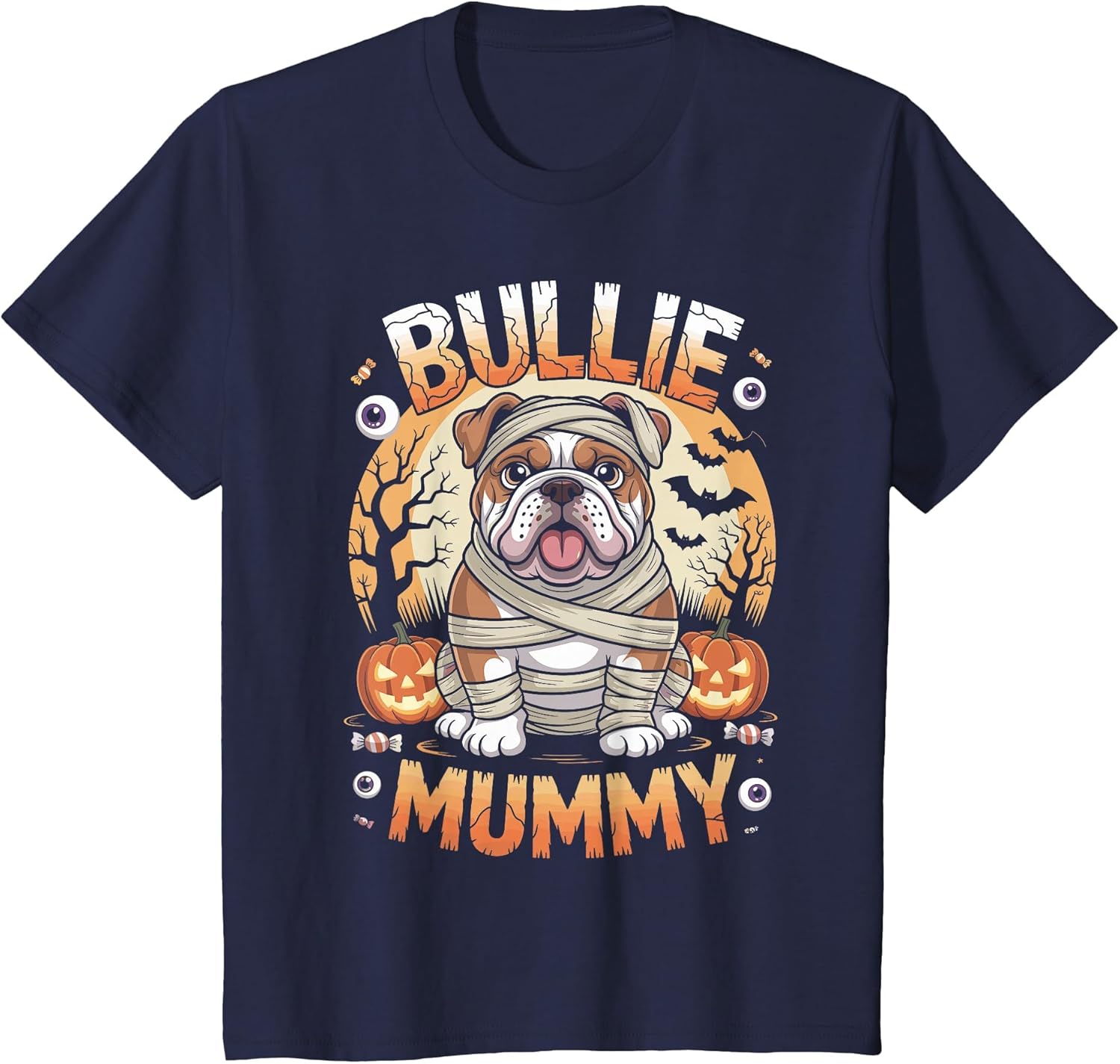 Bullie Mummy Halloween Costume Dog Owner English Bulldog