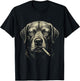 Cigarette Funny Smoking Dog Labrador Meme Stupid for Dad