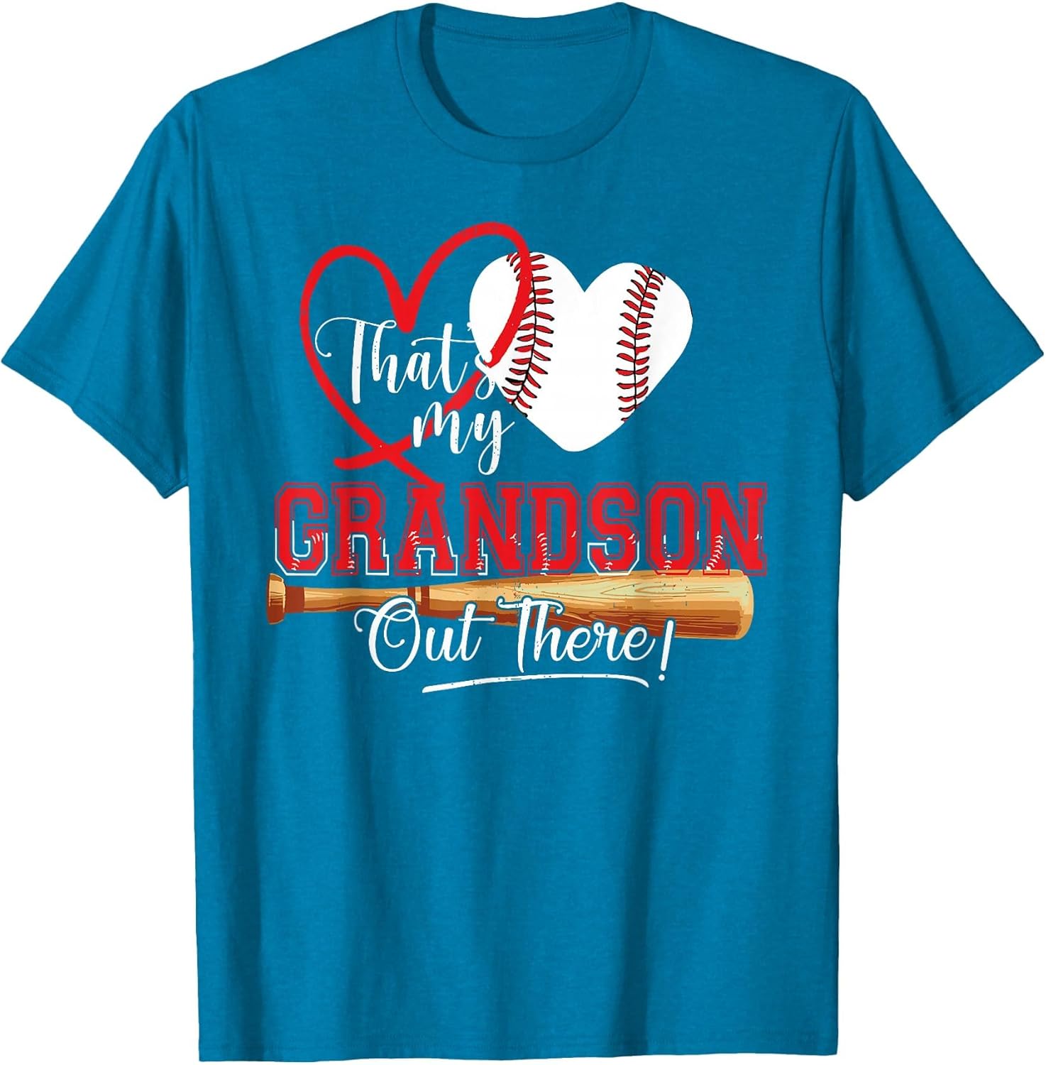 That's My Grandson Out There Baseball Grandma