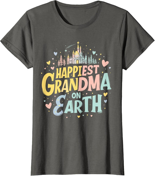 Happiest Grandma on Earth Cute Castle Fairy Tale Magical
