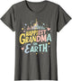Happiest Grandma on Earth Cute Castle Fairy Tale Magical