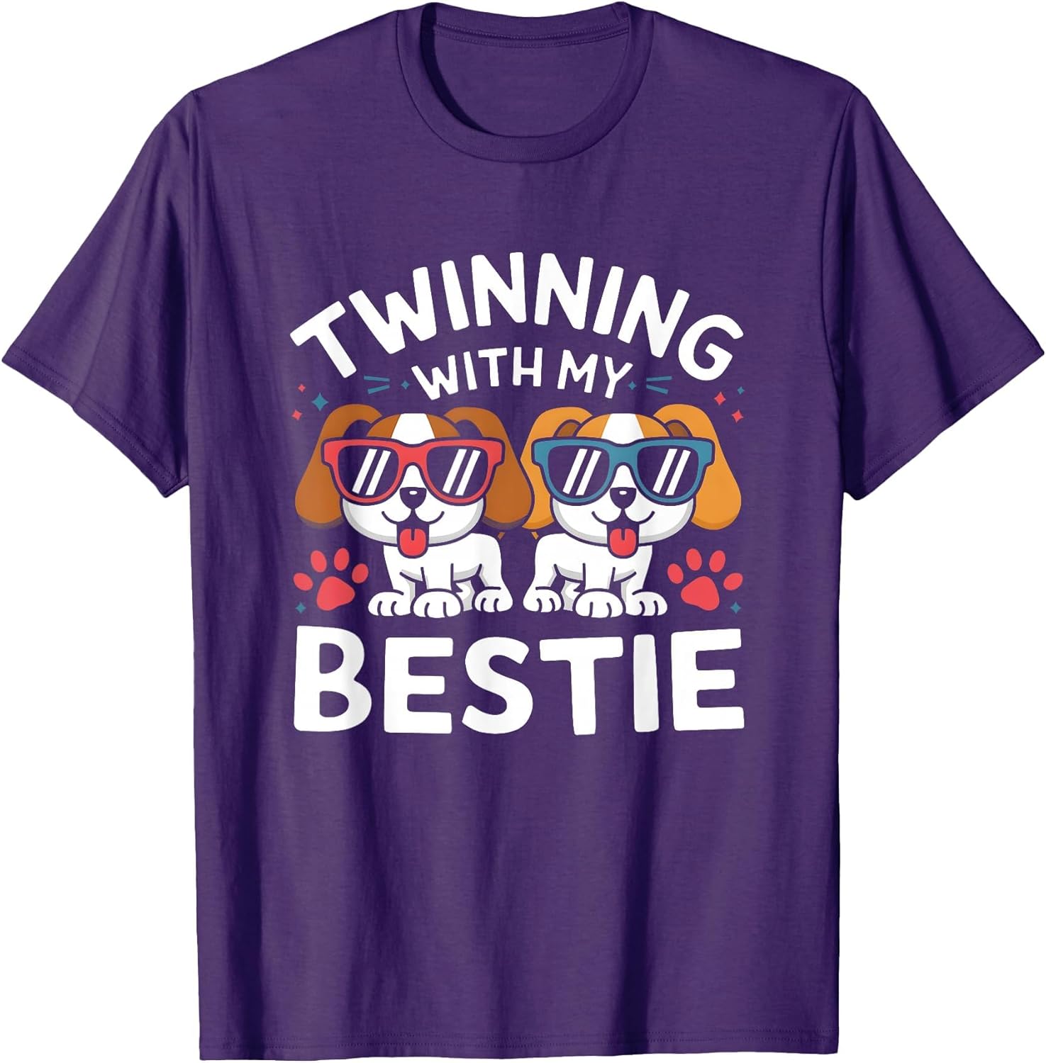 Twinning with My Bestie Dog Cute Friends Matching