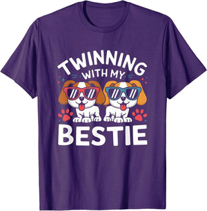 Twinning with My Bestie Dog Cute Friends Matching