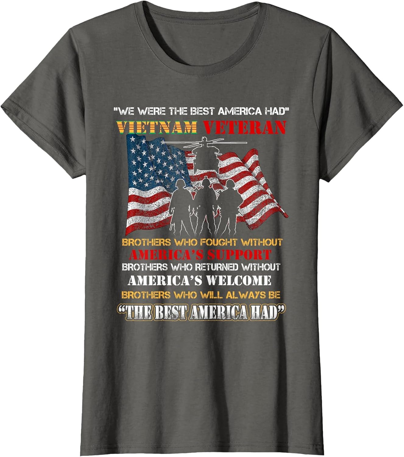 Vietnam Veteran The Best America Had Proud