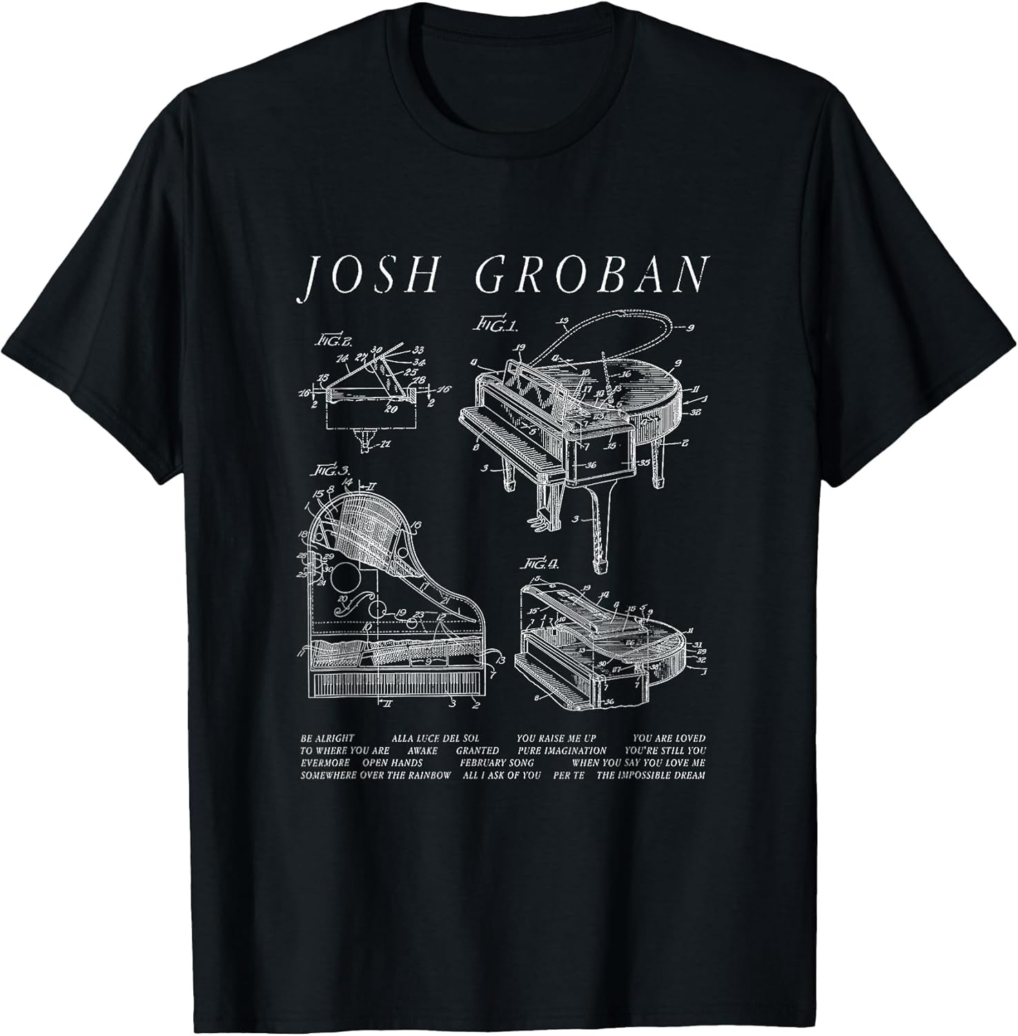 Josh Groban Piano Dark