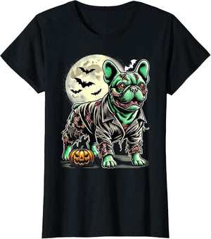 Zombie French Bulldog Halloween Dog Undead Puppy Costume