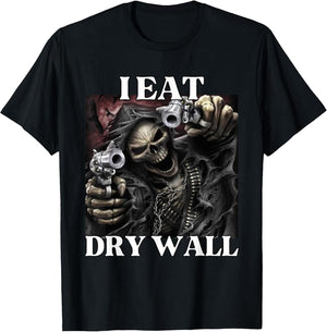 I Eat Drywall Funny Cringe Hard Skeleton Meme